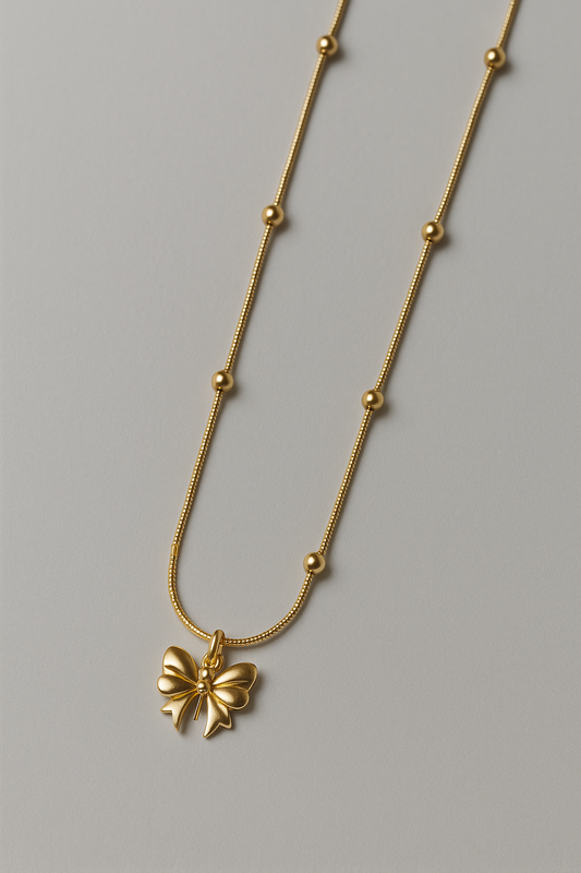 Elegant Gold Plated Butterfly Pendant Necklace for Women