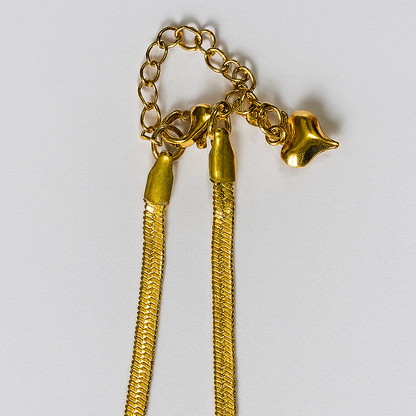 Gold Snake Necklace Chain for Women and Girls